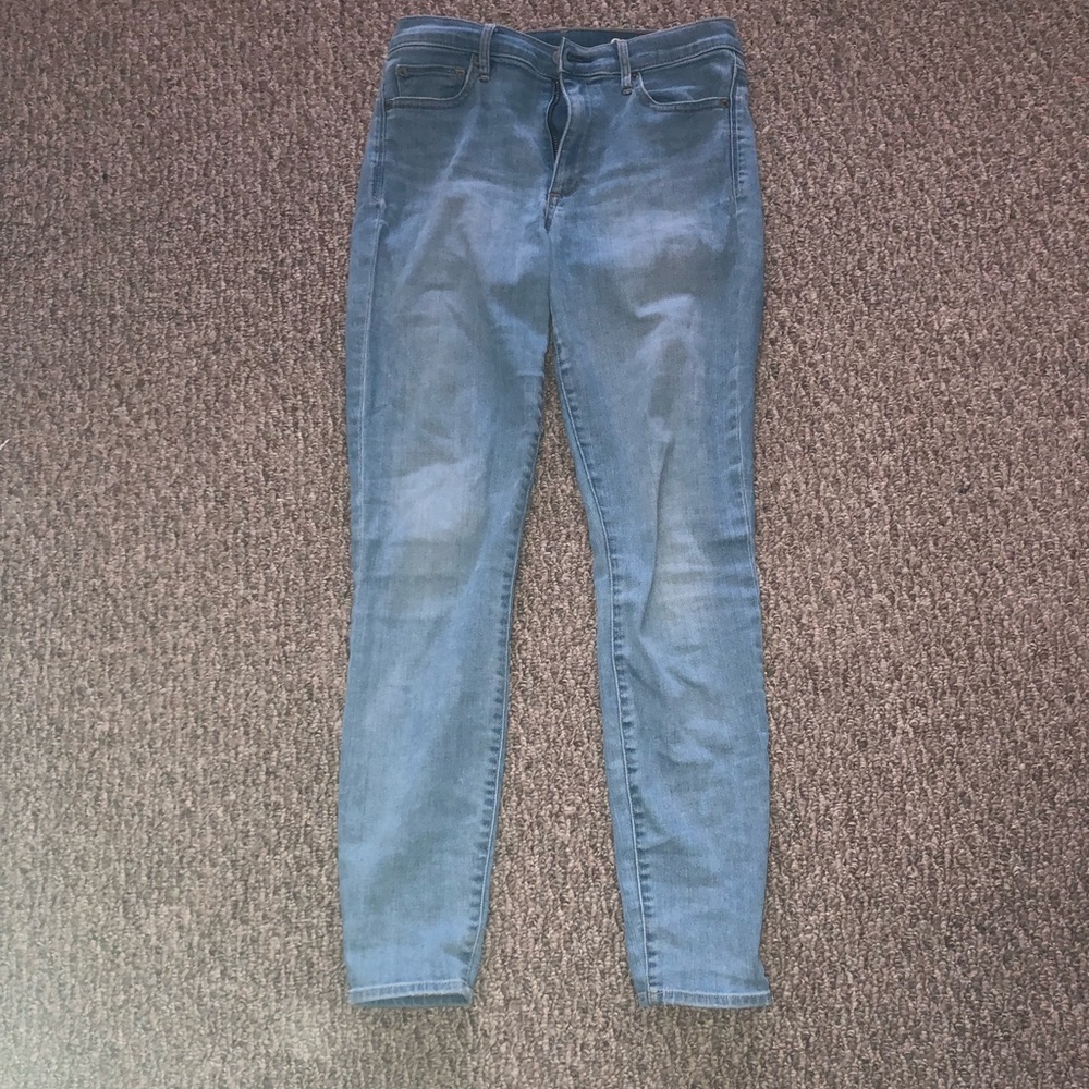 Light blue jeans